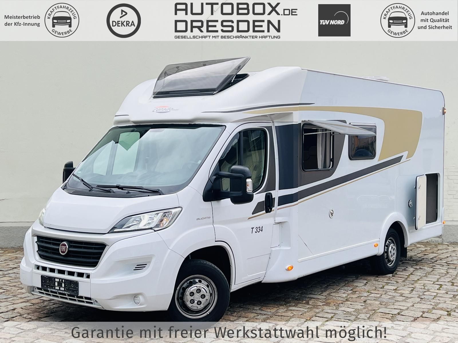 Carado T 334 Automatik +CARPLAY+DAB+SAT-TV+STHZ+