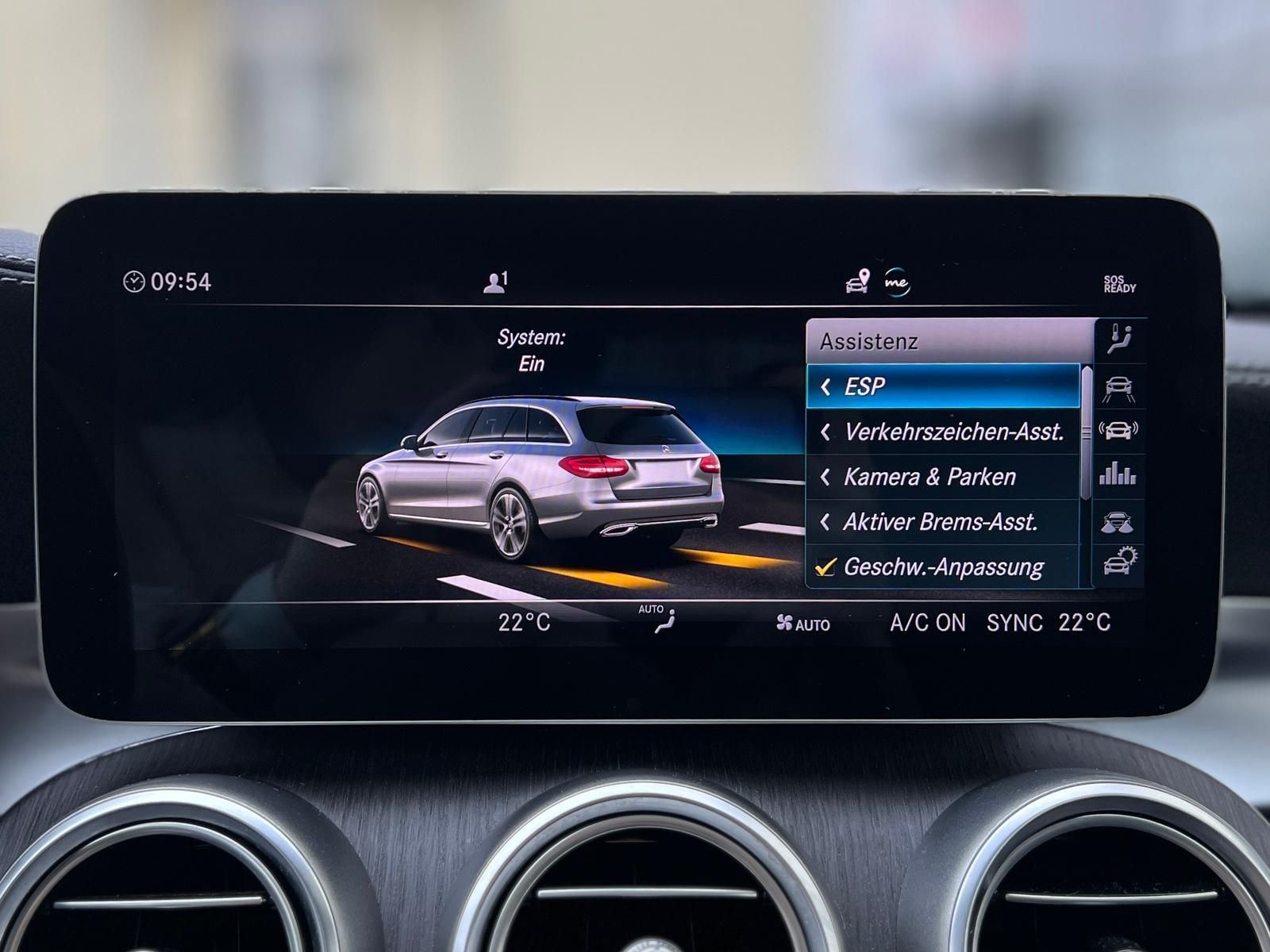 Fahrzeugabbildung Mercedes-Benz C 300 T d 4Matic +CAM+HUD+LED+PANO+STHZG+