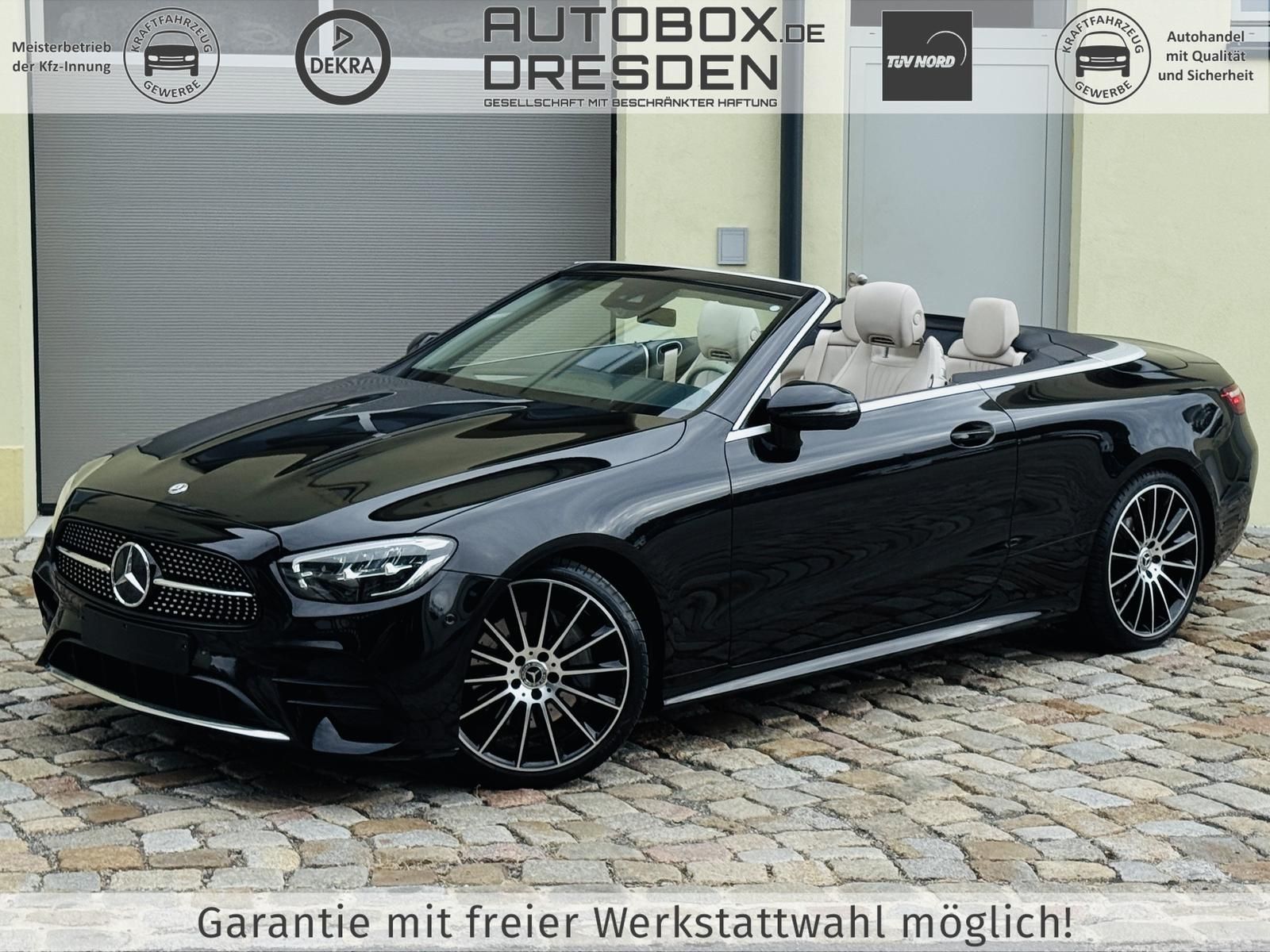 Mercedes-Benz E200 Cabrio AMG-Line +ACC+CAM+CARPLAY+DAB+