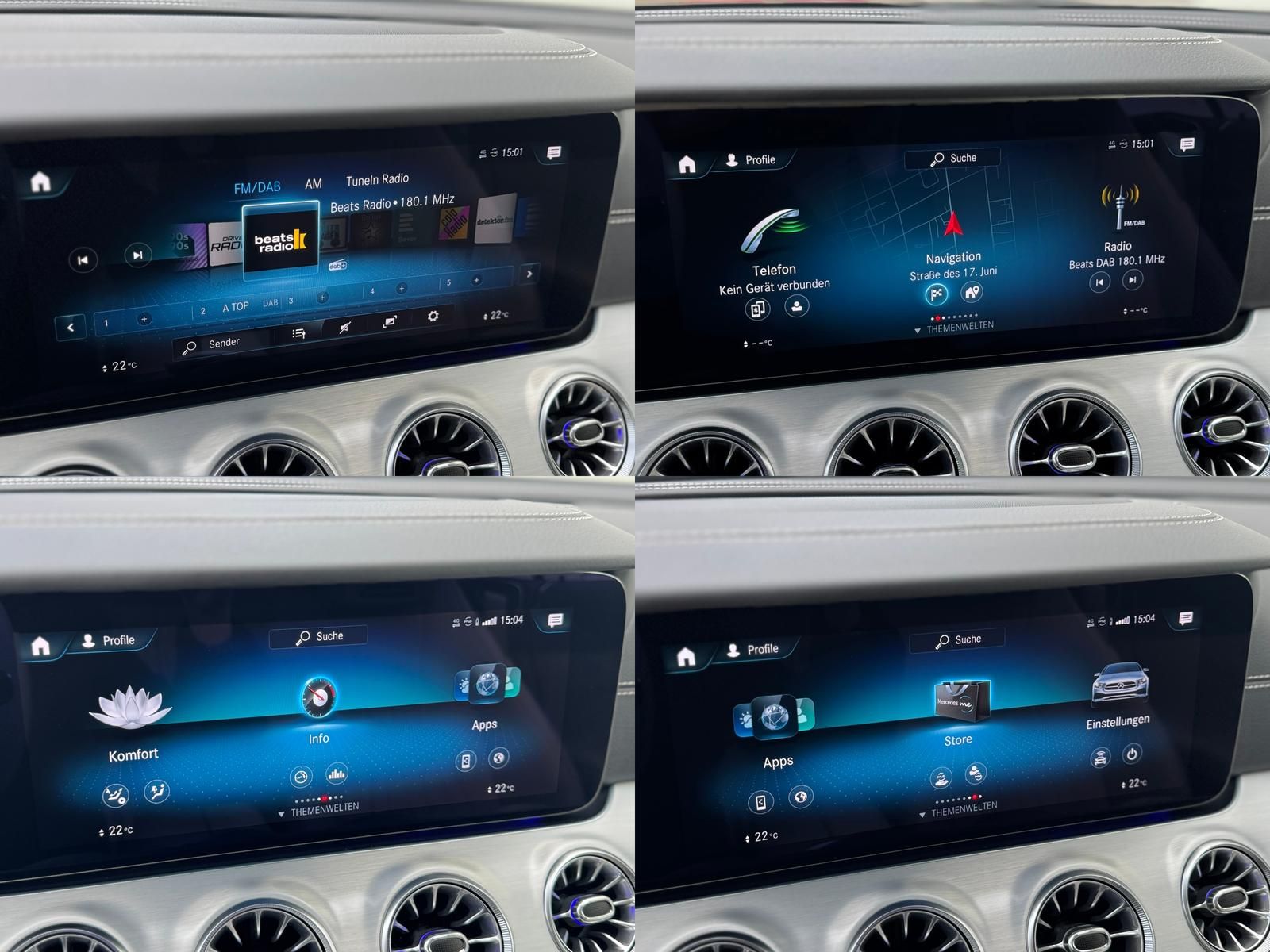 Fahrzeugabbildung Mercedes-Benz E200 Cabrio AMG-Line +ACC+CAM+CARPLAY+DAB+
