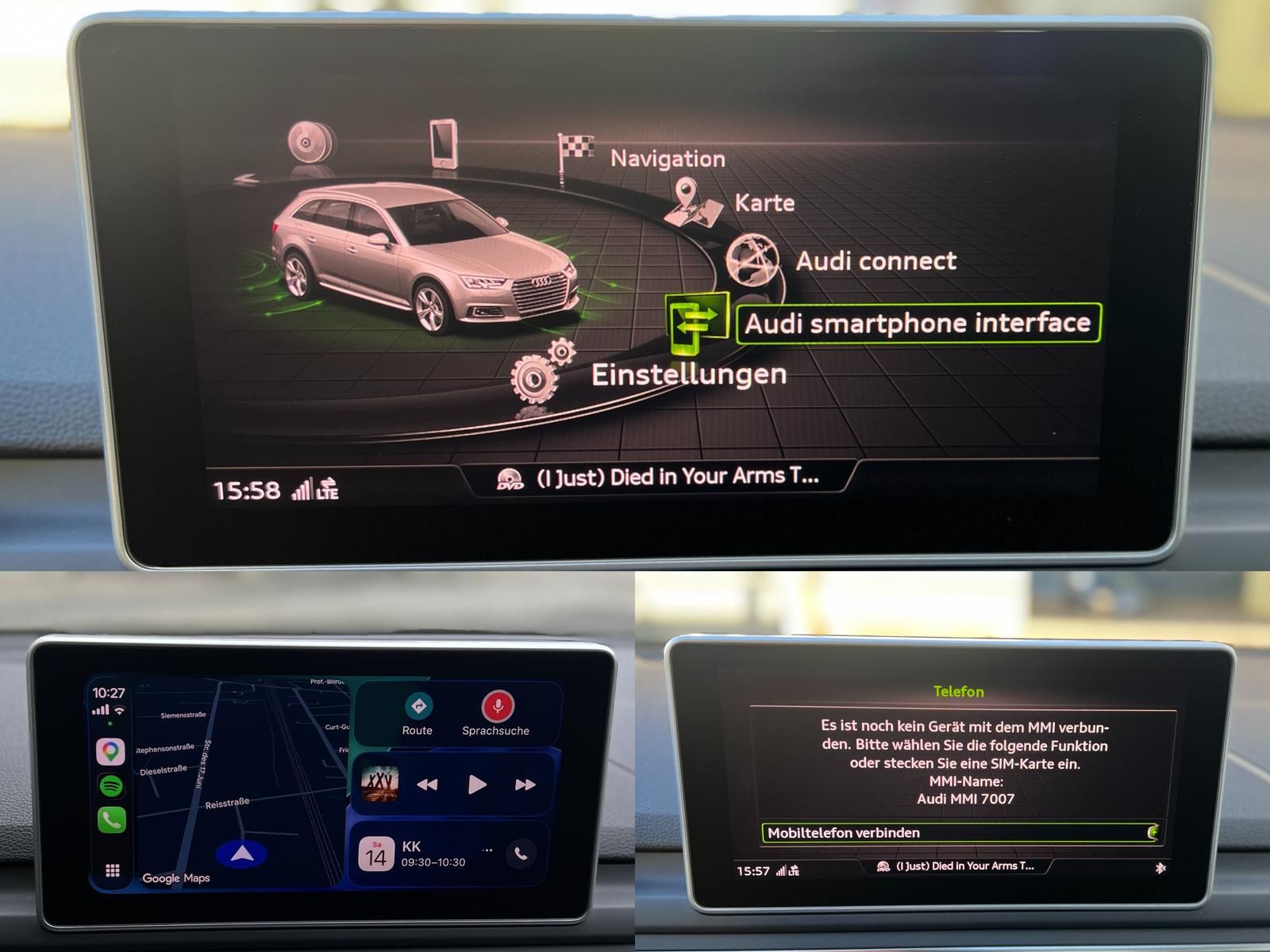 Fahrzeugabbildung Audi S4 3.0 V6 TFSI Quattro +ACC+AHK+HUD+MATRIX+STHZ+